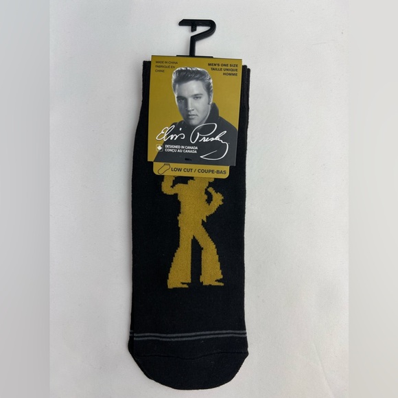 Perri’s Socks - Elvis Presley Low Cut Socks 3 Pair - Size:(MEN 7-12 WOME… - Picture 7 of 13